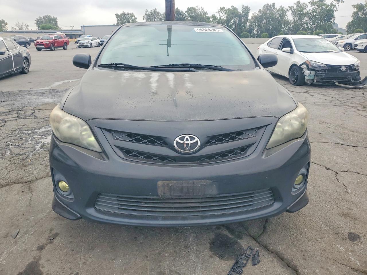 2013 Toyota Corolla S Black vin: 2T1BU4EE4DC971751