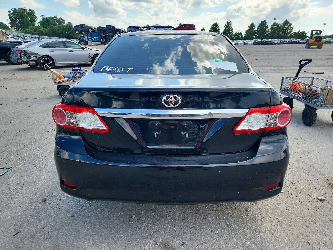 2013 Toyota Corolla L Черный vin: 2T1BU4EE4DC976688