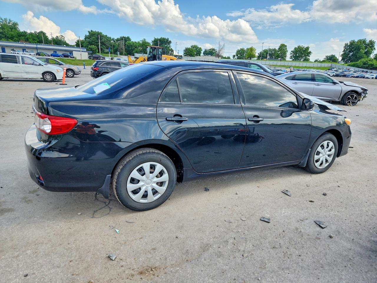 2013 Toyota Corolla L Черный vin: 2T1BU4EE4DC976688