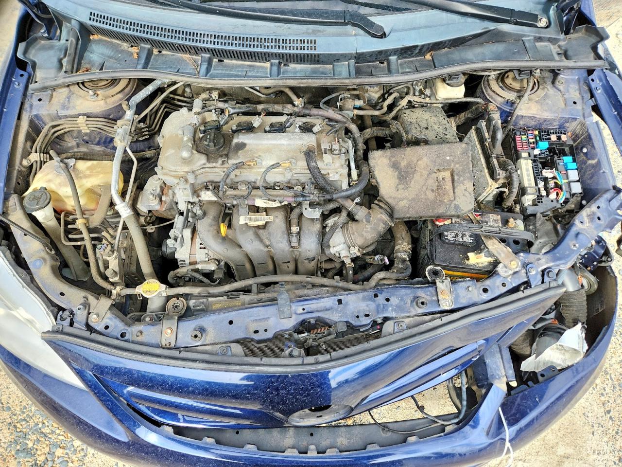 2013 Toyota Corolla L Blue vin: 2T1BU4EE4DC983818