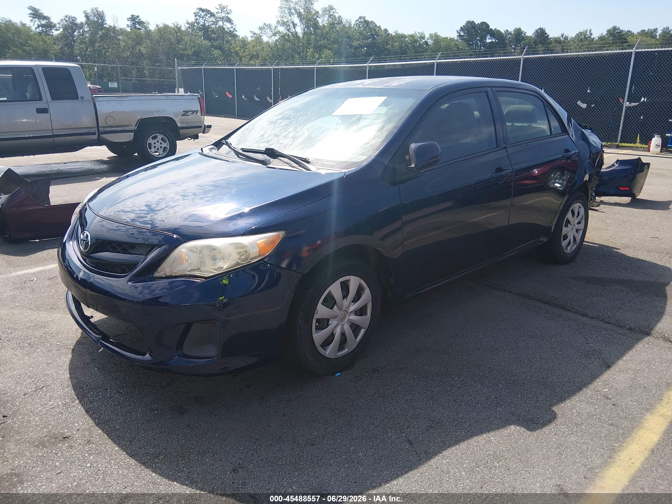 2013 Toyota Corolla L Navy vin: 2T1BU4EE4DC986752