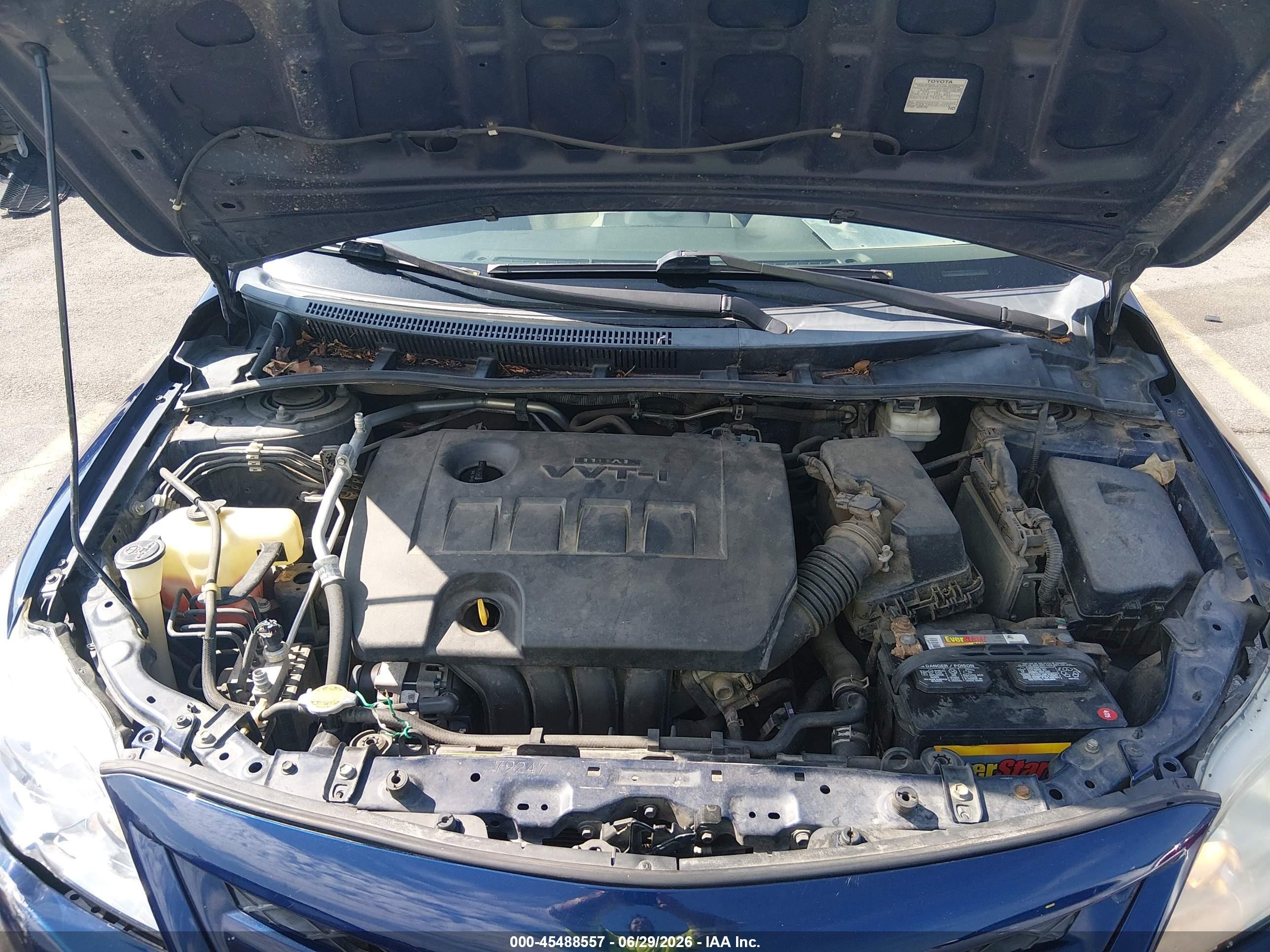 2013 Toyota Corolla L Navy vin: 2T1BU4EE4DC986752