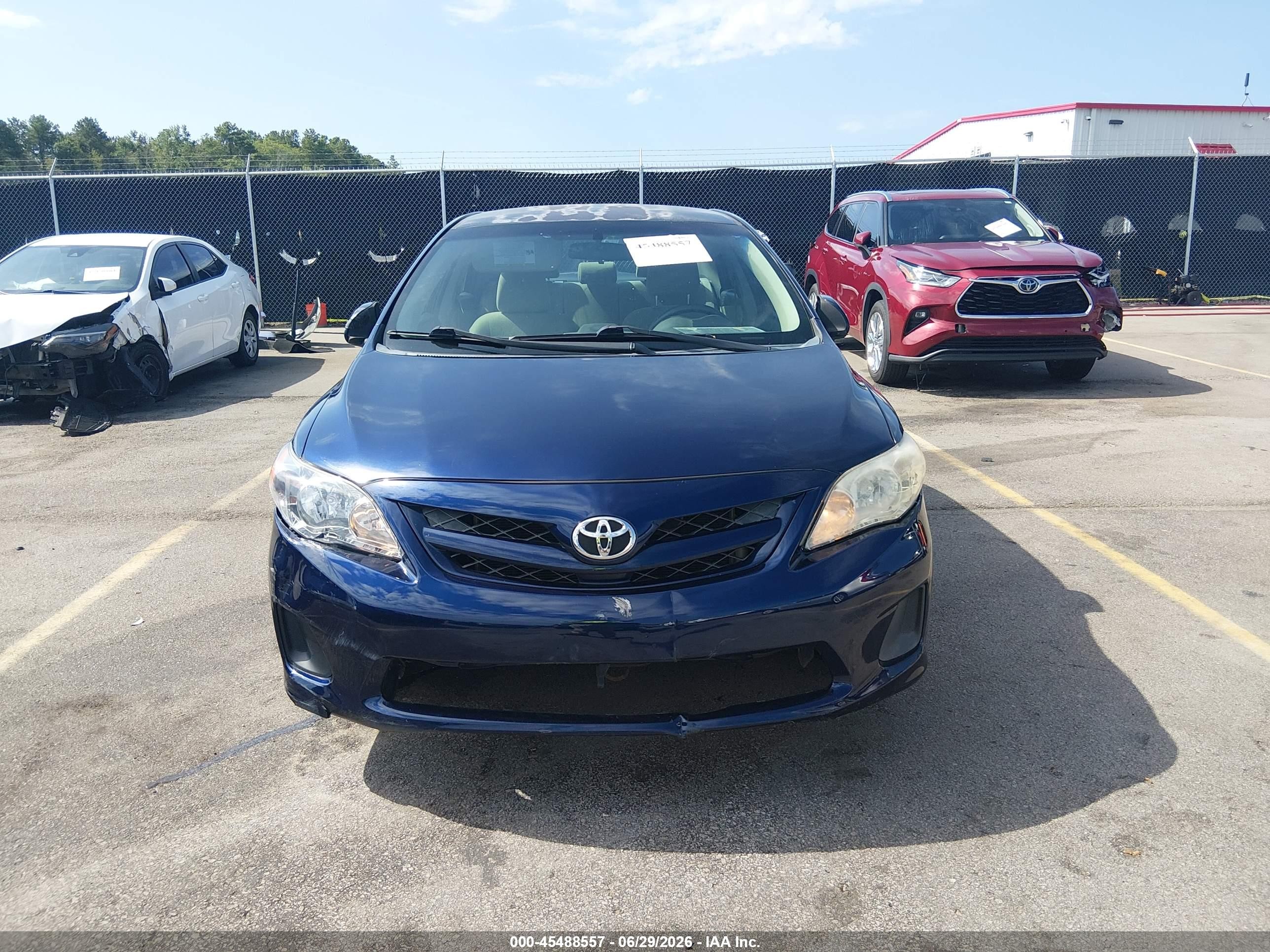 2013 Toyota Corolla L Navy vin: 2T1BU4EE4DC986752