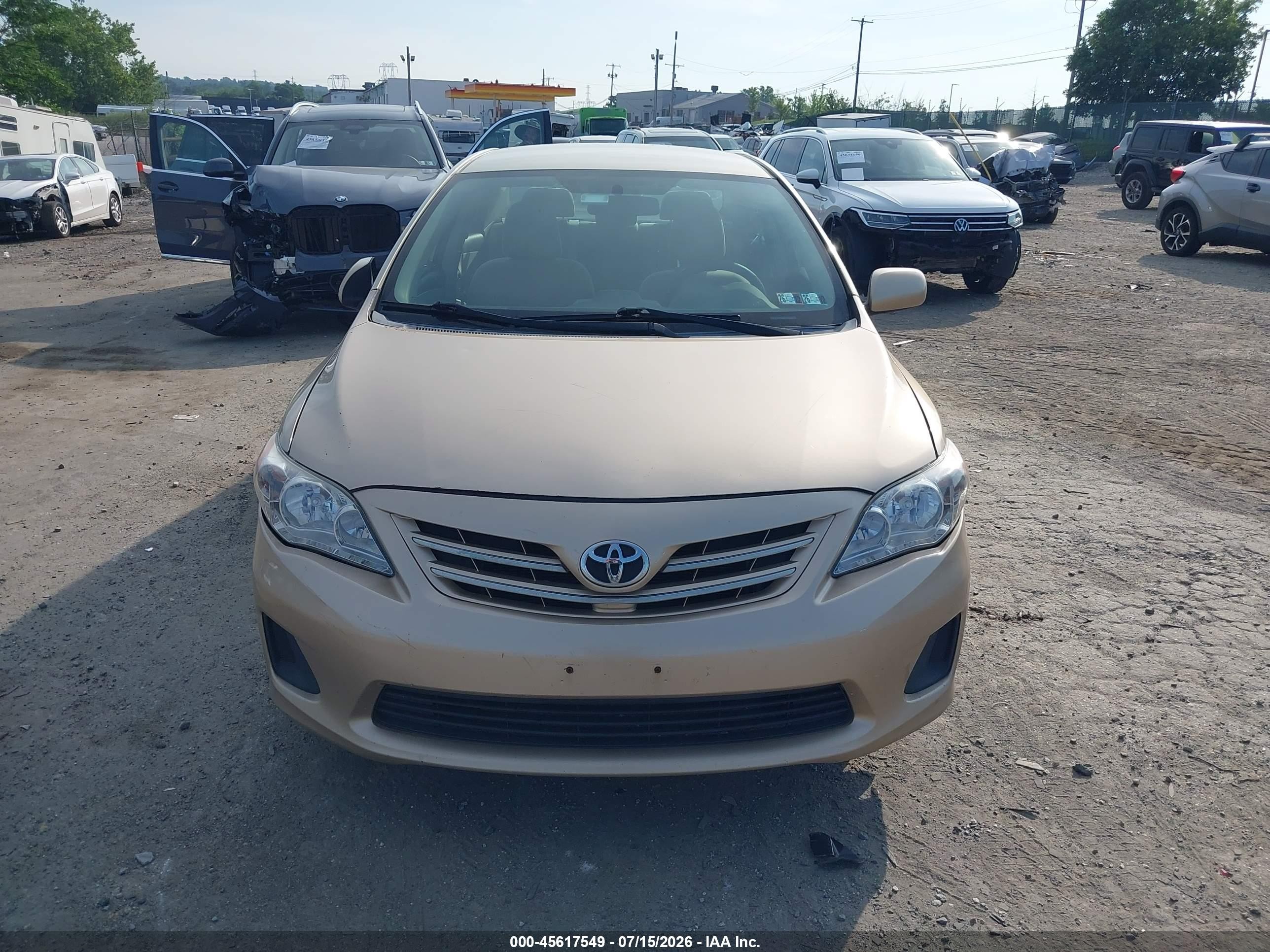2013 Toyota Corolla Le Tan vin: 2T1BU4EE4DC992681