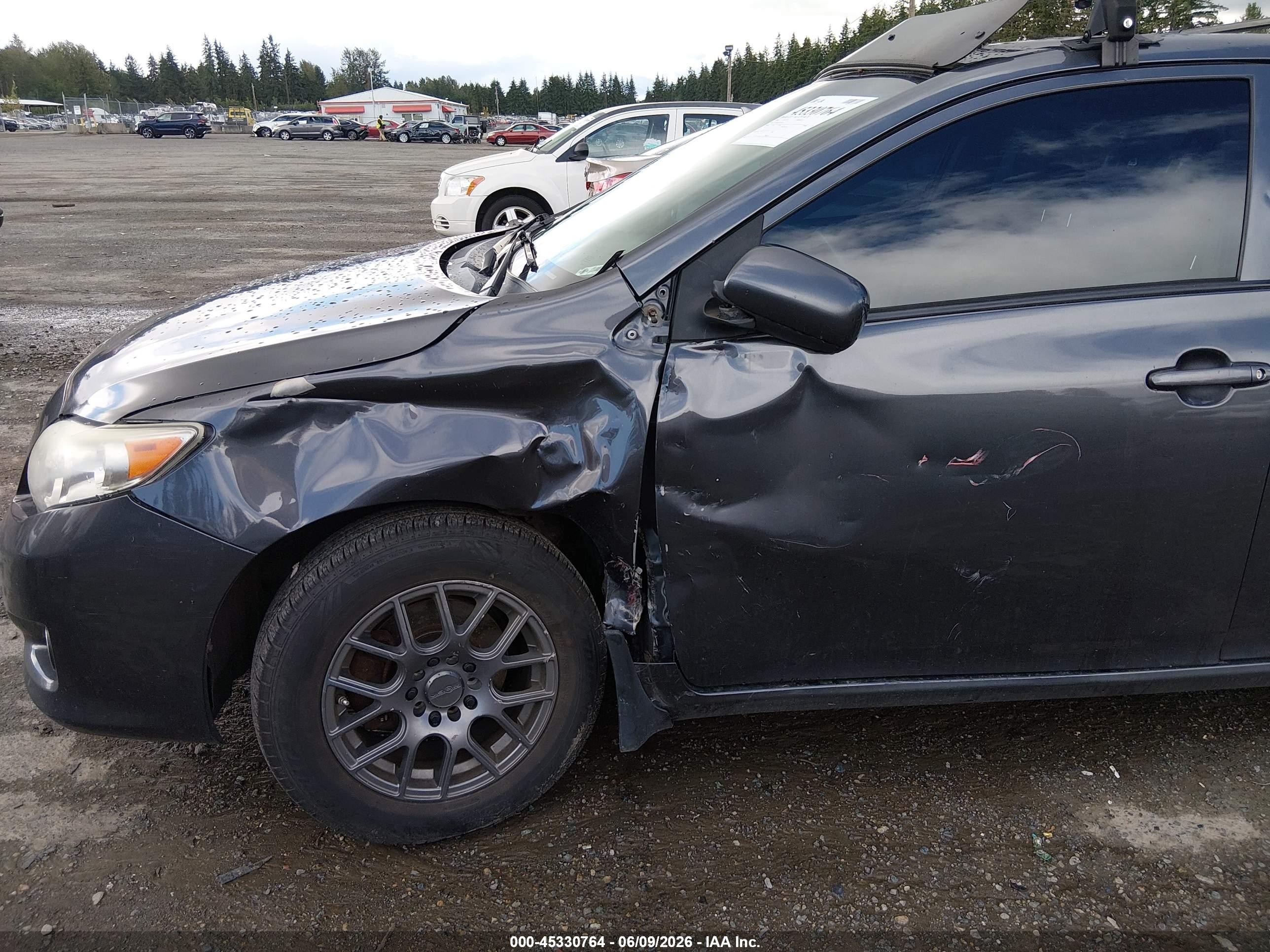 2010 Toyota Corolla Ce Серый vin: 2T1BU4EE5AC191236