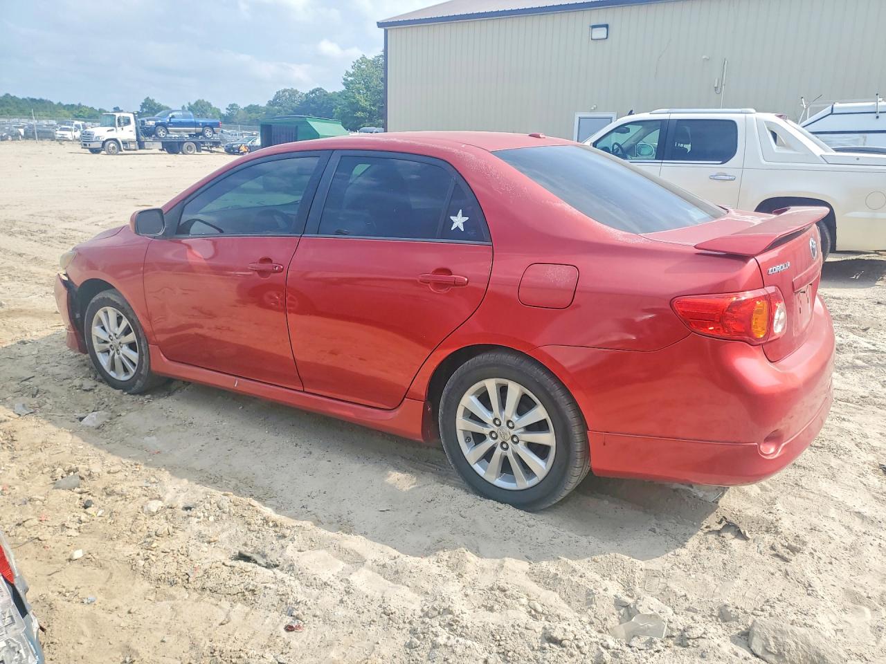 2010 Toyota Corolla S Red vin: 2T1BU4EE5AC197893