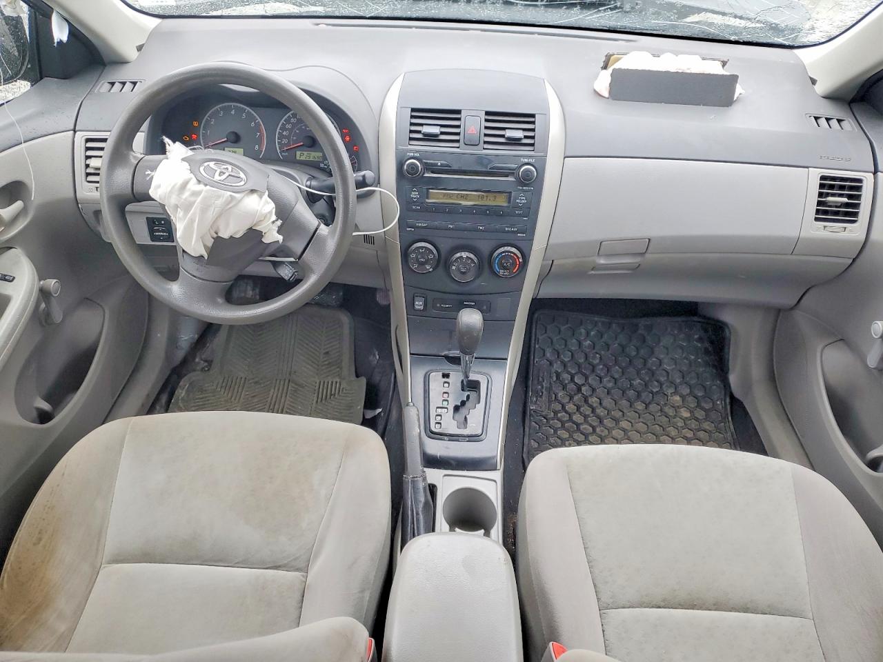 2010 Toyota Corolla Ce 4dr Gray vin: 2T1BU4EE5AC212196