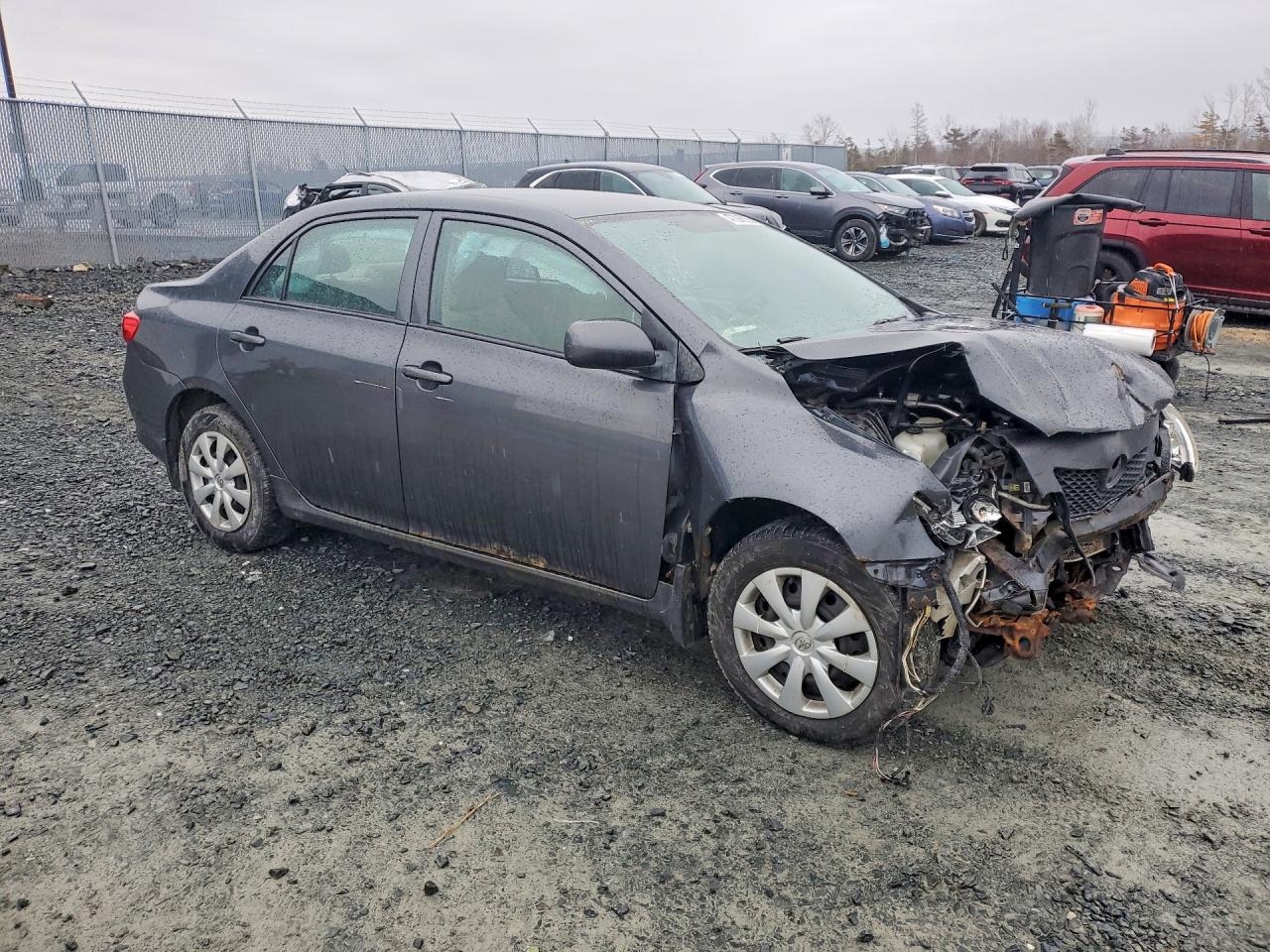 2010 Toyota Corolla Ce 4dr Gray vin: 2T1BU4EE5AC212196