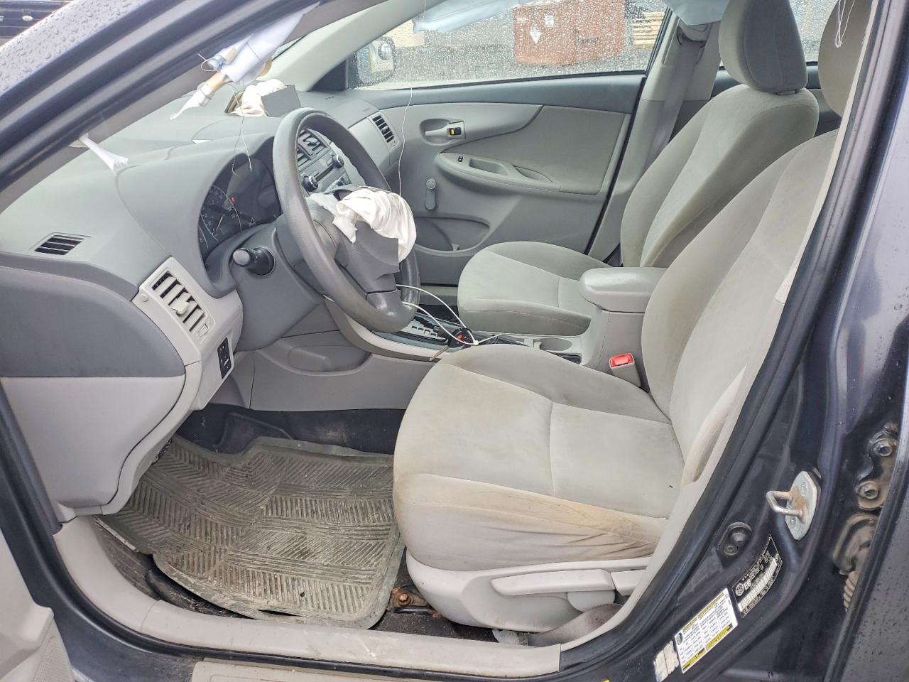 2010 Toyota Corolla Ce 4dr Gray vin: 2T1BU4EE5AC212196