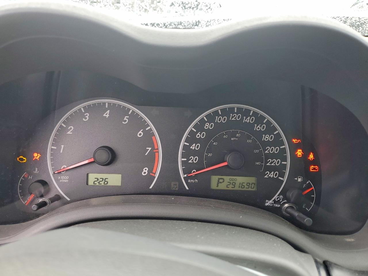 2010 Toyota Corolla Ce 4dr Gray vin: 2T1BU4EE5AC212196