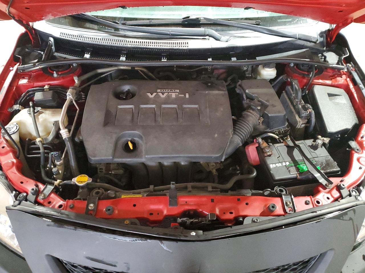 2010 Toyota Corolla S Maroon vin: 2T1BU4EE5AC224526