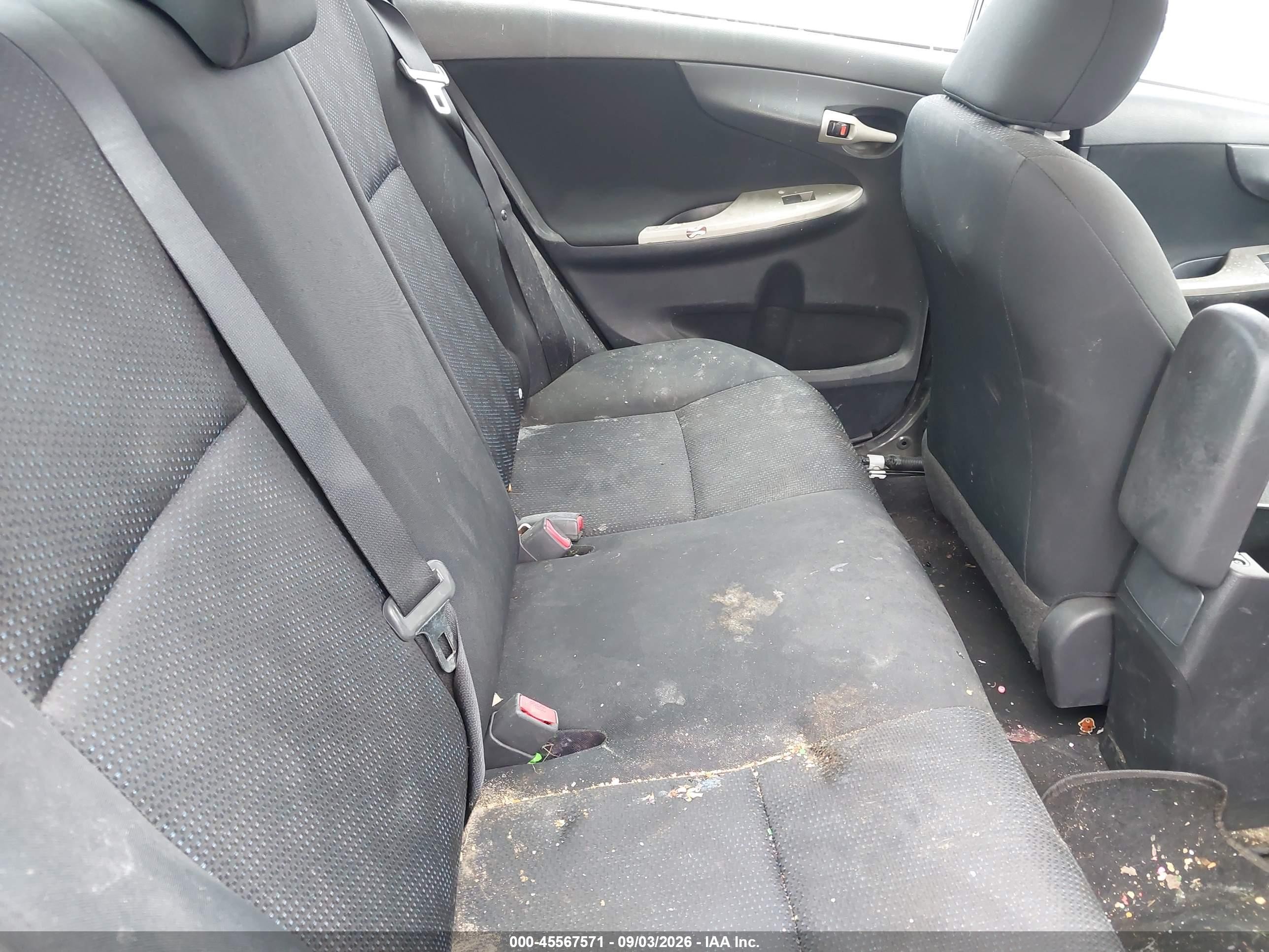 2010 Toyota Corolla S Gray vin: 2T1BU4EE5AC243903