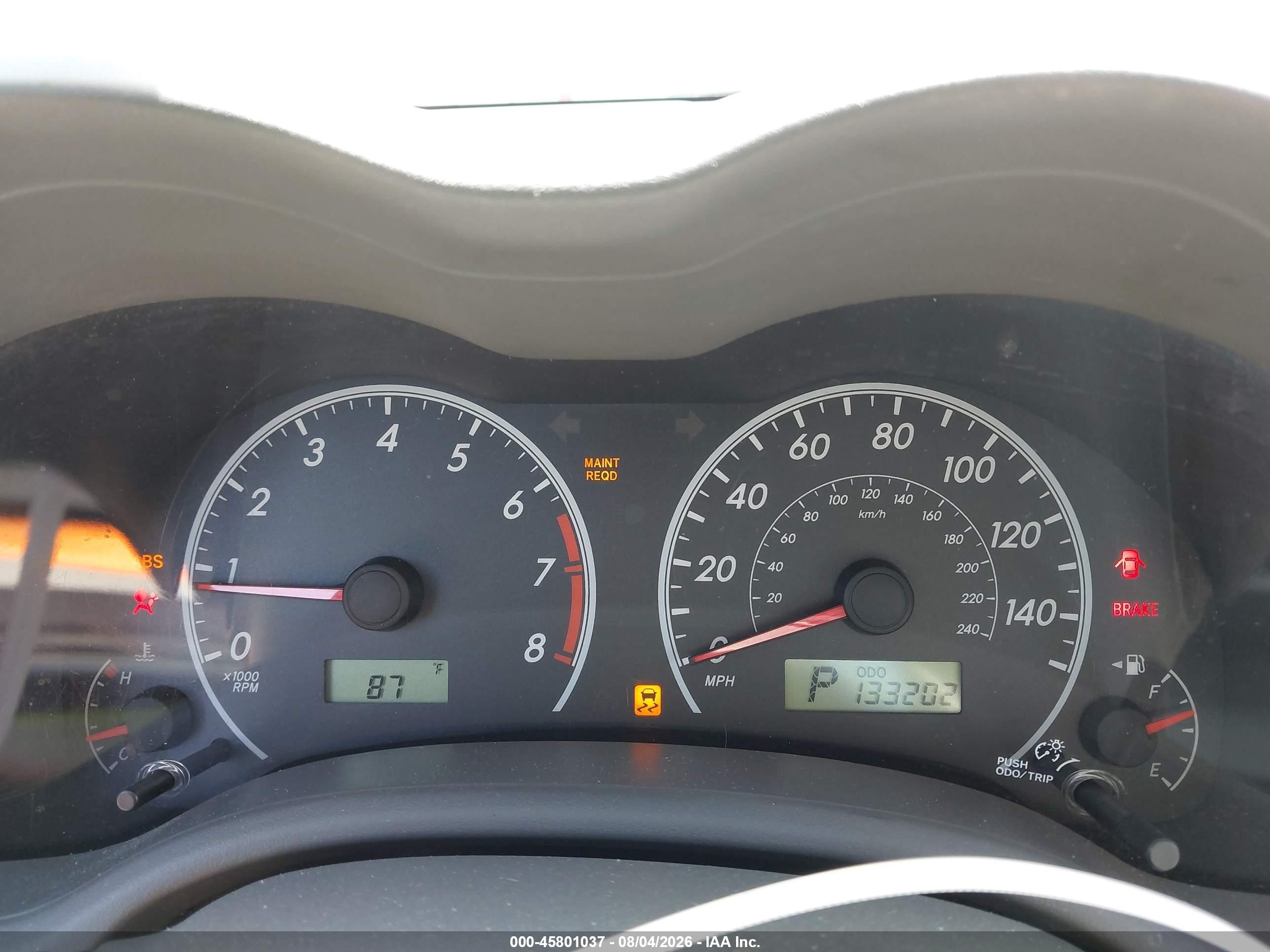 2010 Toyota Corolla Le Gray vin: 2T1BU4EE5AC247675