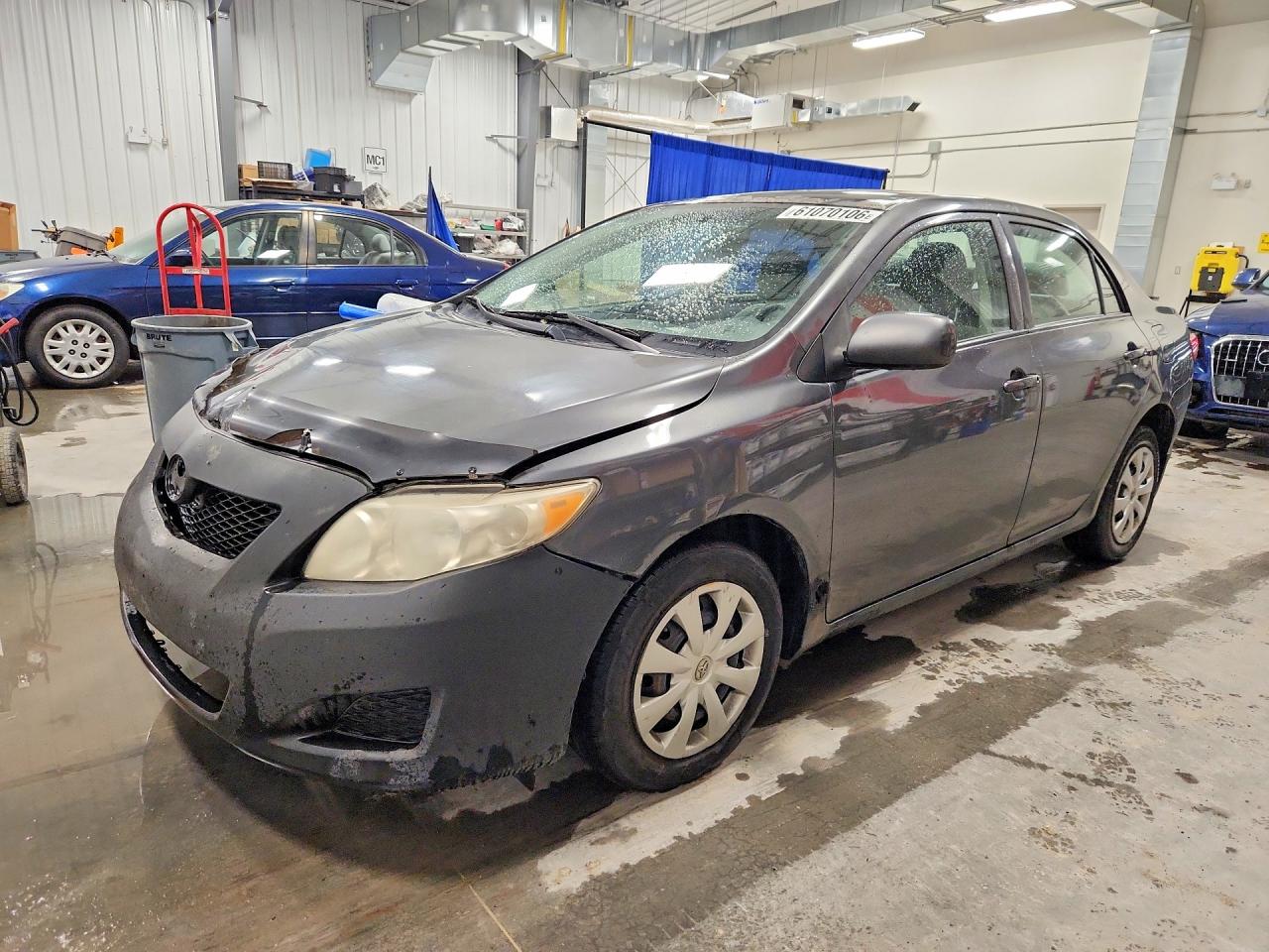 2010 Toyota Corolla Base Gray vin: 2T1BU4EE5AC252469