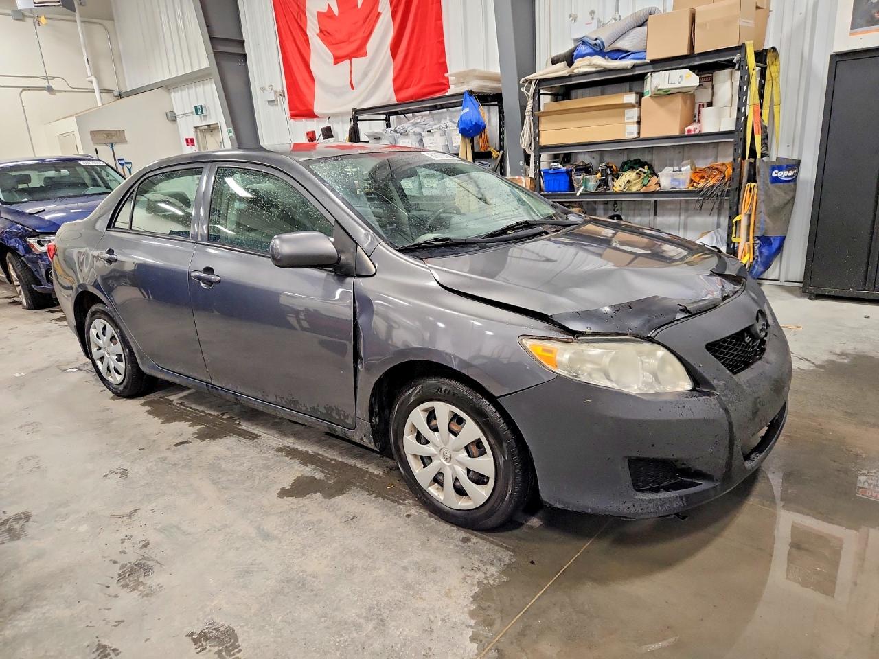 2010 Toyota Corolla Base Gray vin: 2T1BU4EE5AC252469