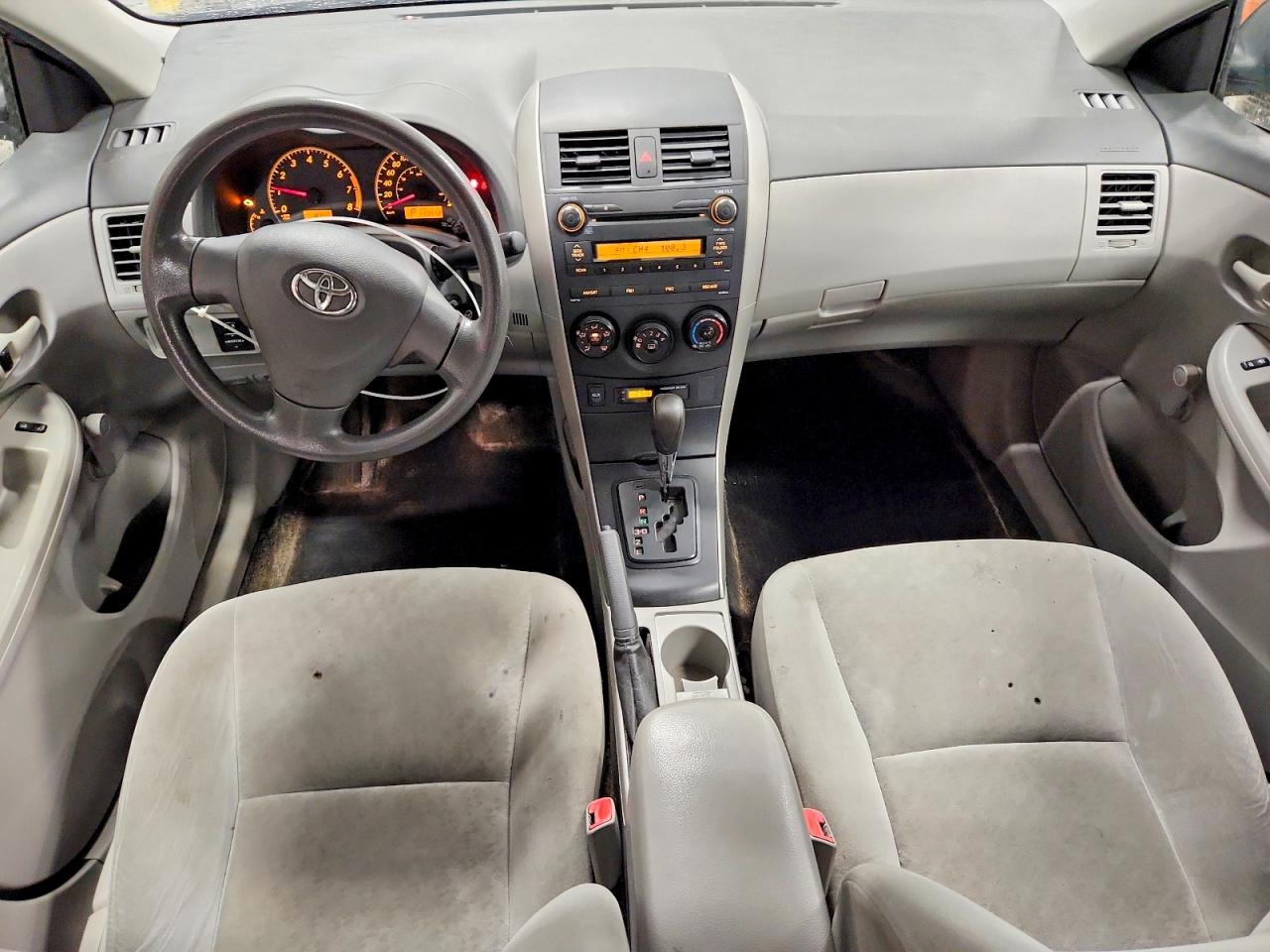 2010 Toyota Corolla Base Gray vin: 2T1BU4EE5AC252469