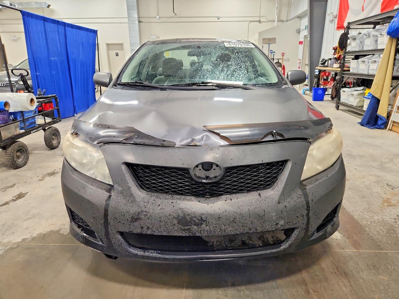 2010 Toyota Corolla Base Gray vin: 2T1BU4EE5AC252469