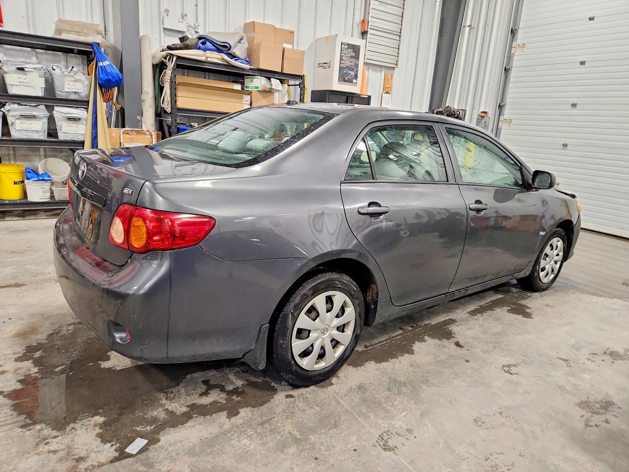 2010 Toyota Corolla Base Gray vin: 2T1BU4EE5AC252469
