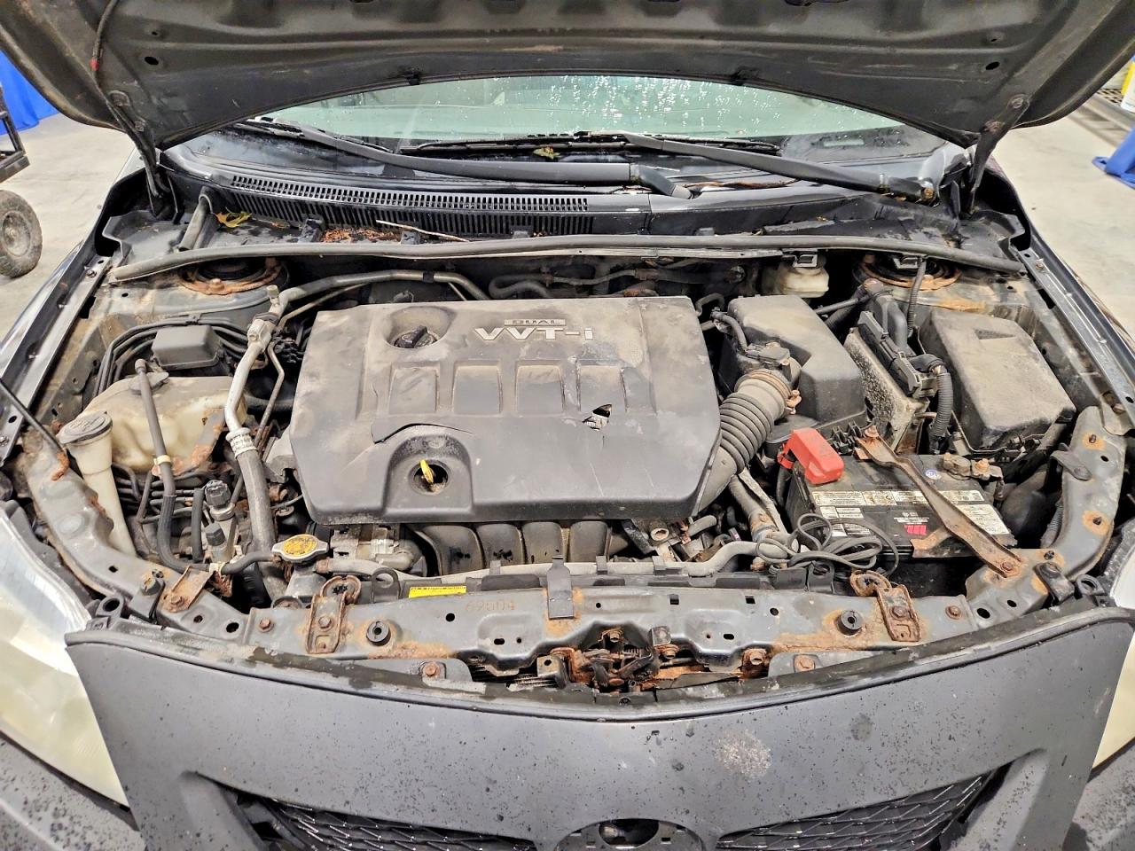 2010 Toyota Corolla Base Gray vin: 2T1BU4EE5AC252469