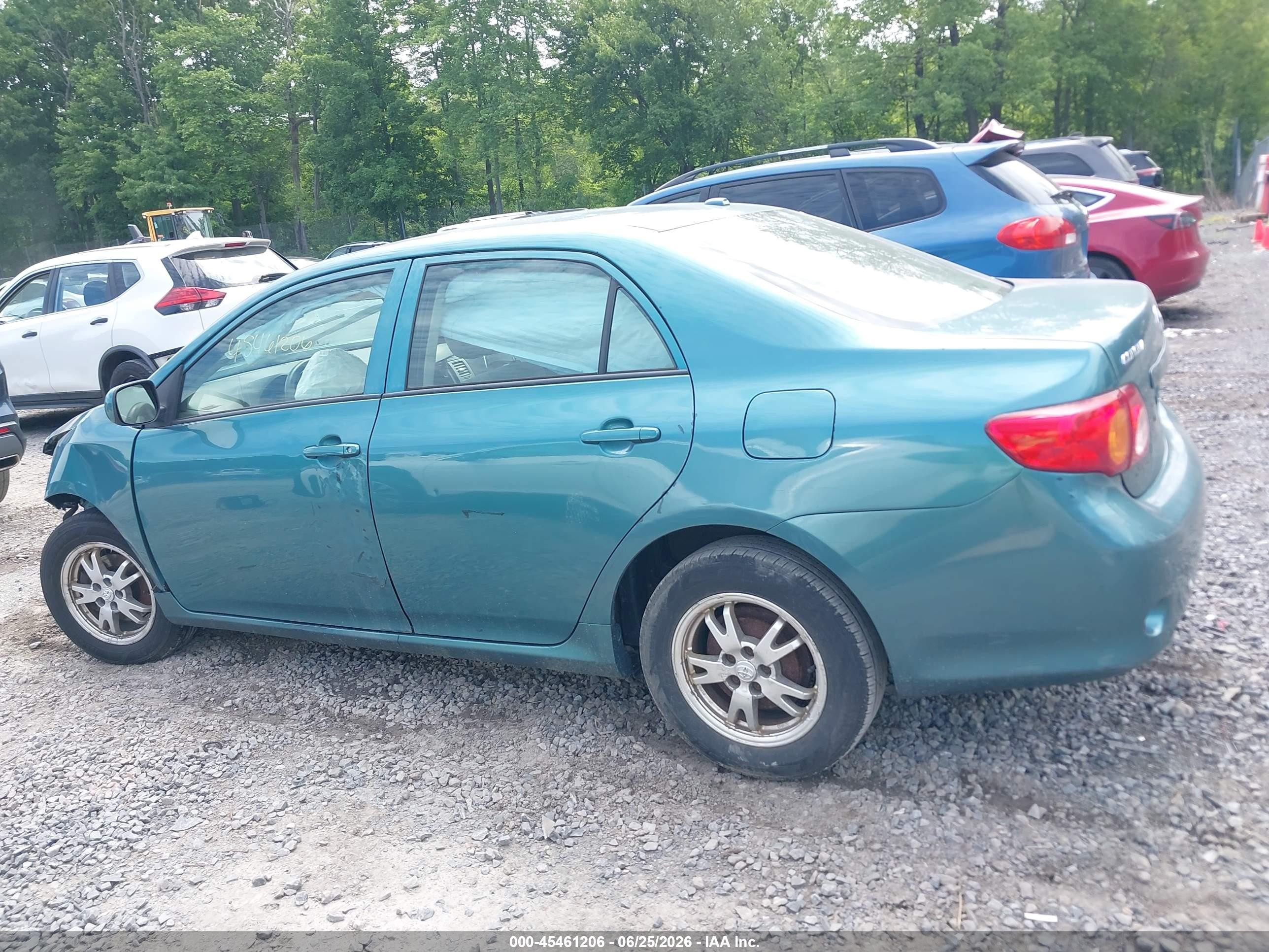 2010 Toyota Corolla Le Green vin: 2T1BU4EE5AC259082
