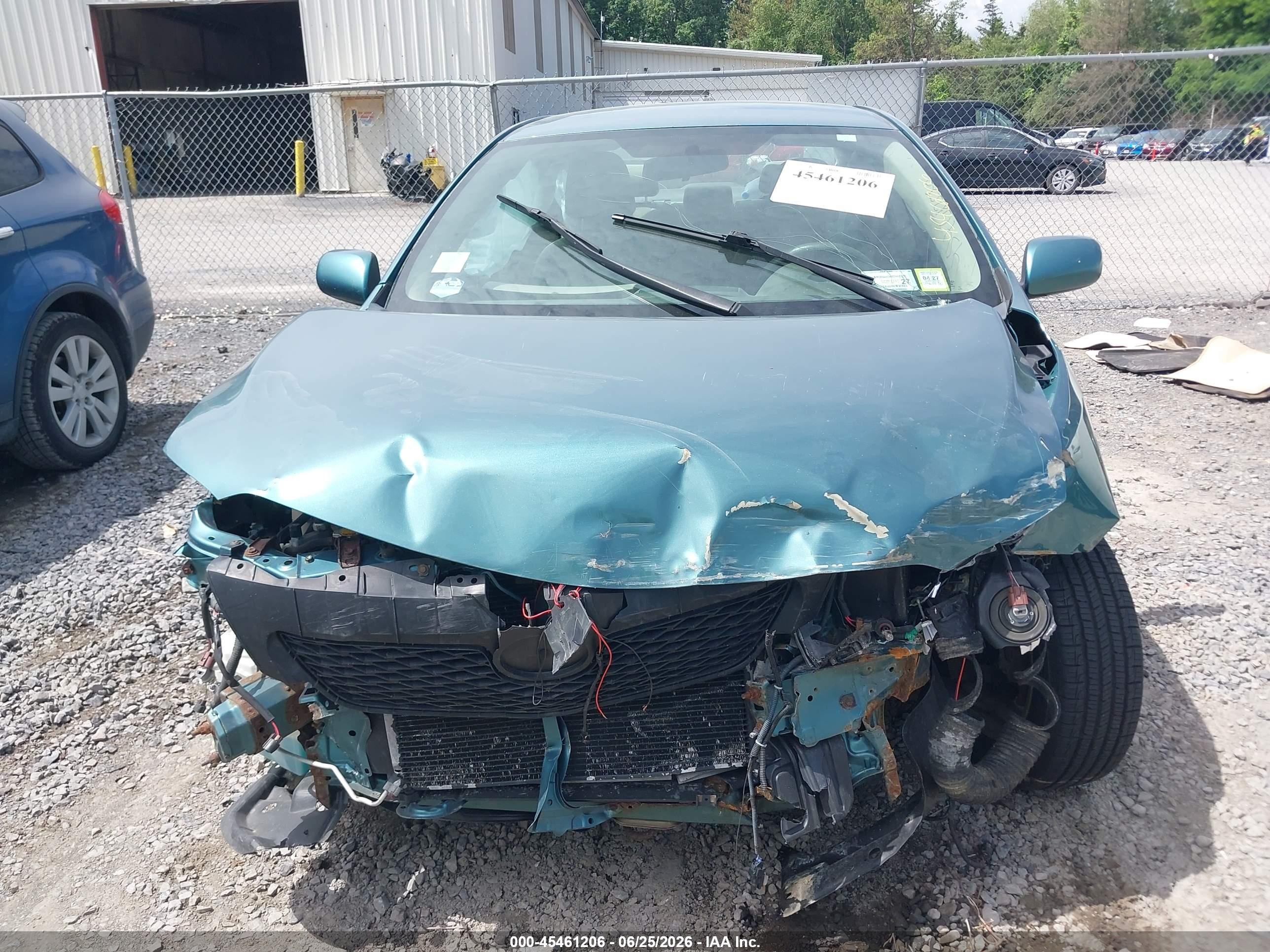 2010 Toyota Corolla Le Green vin: 2T1BU4EE5AC259082