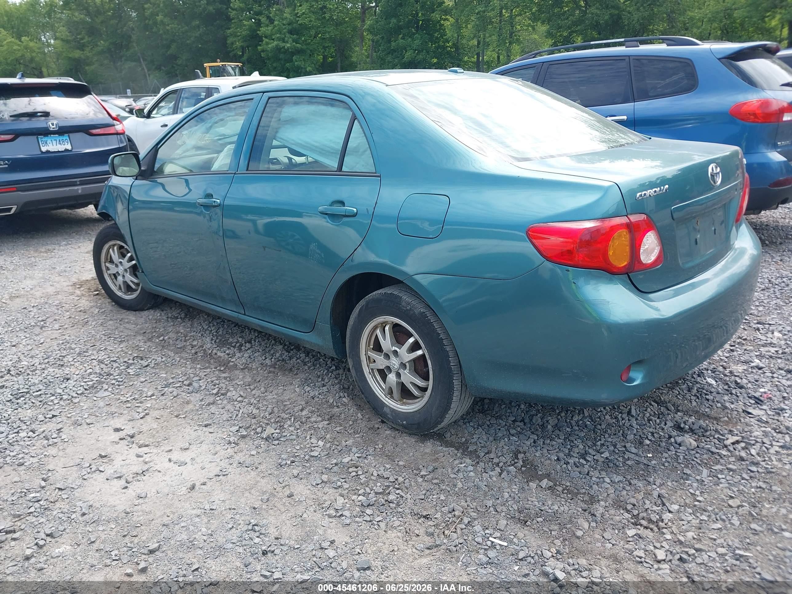 2010 Toyota Corolla Le Green vin: 2T1BU4EE5AC259082