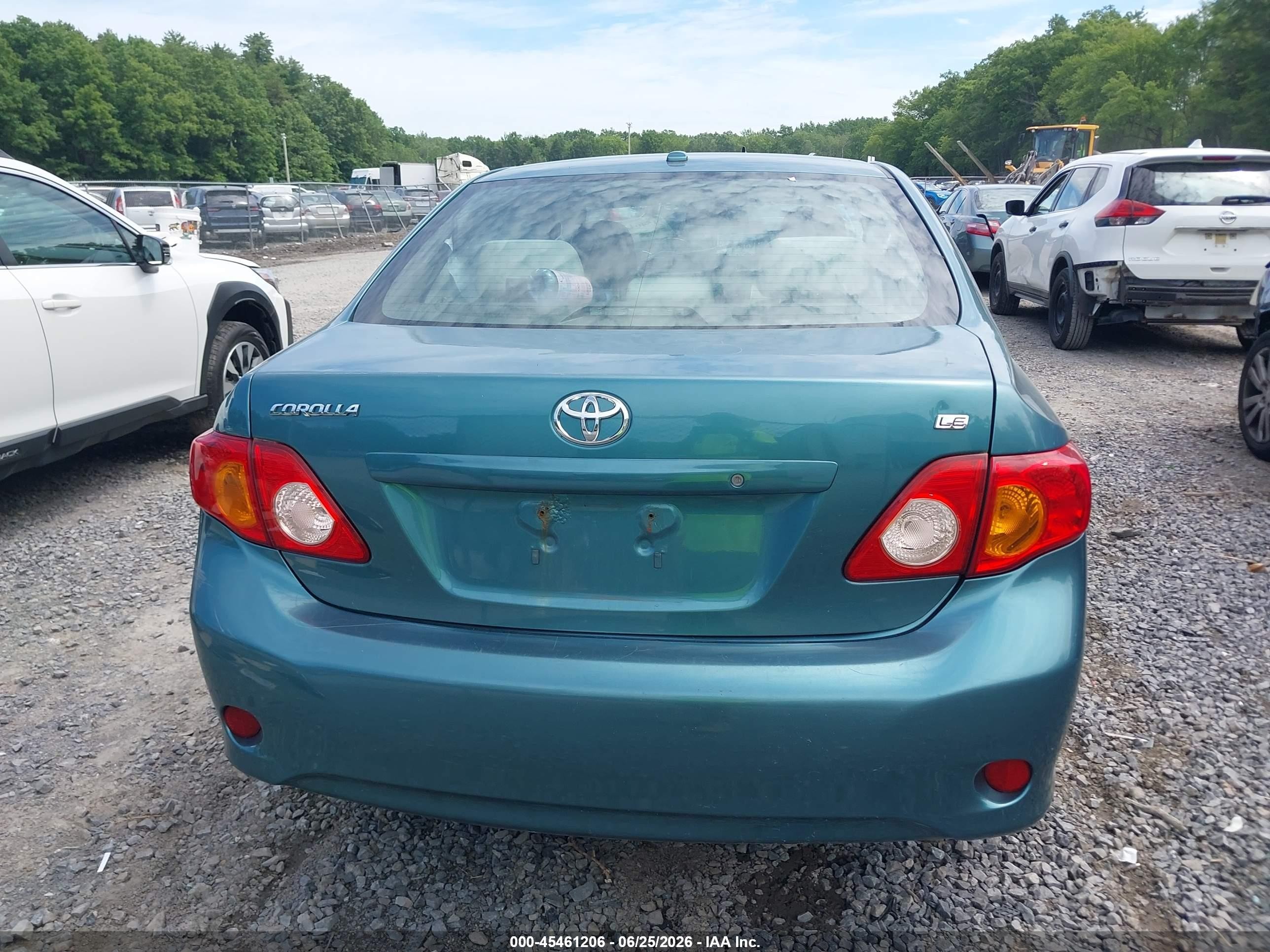 2010 Toyota Corolla Le Green vin: 2T1BU4EE5AC259082