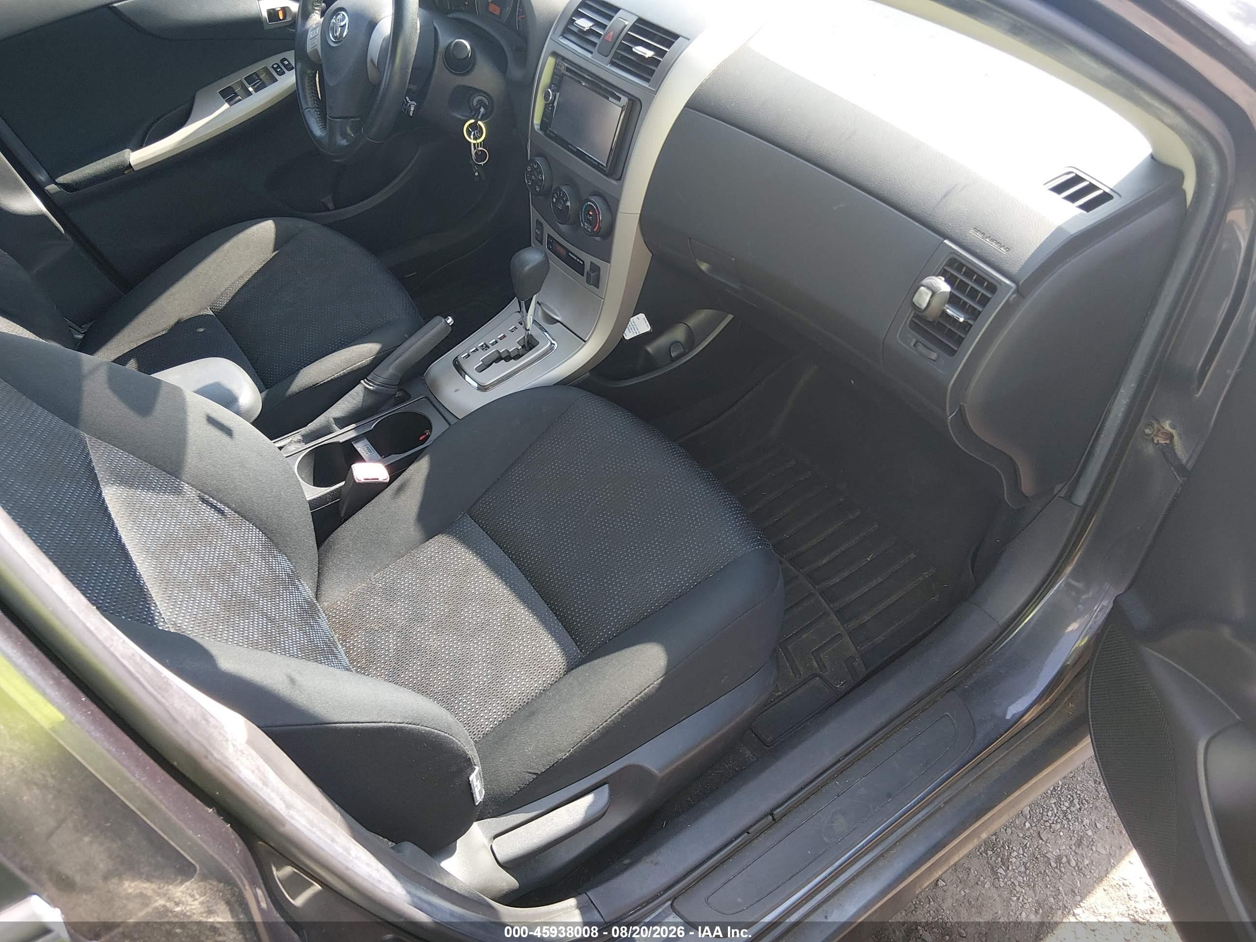 2010 Toyota Corolla S Gray vin: 2T1BU4EE5AC261351