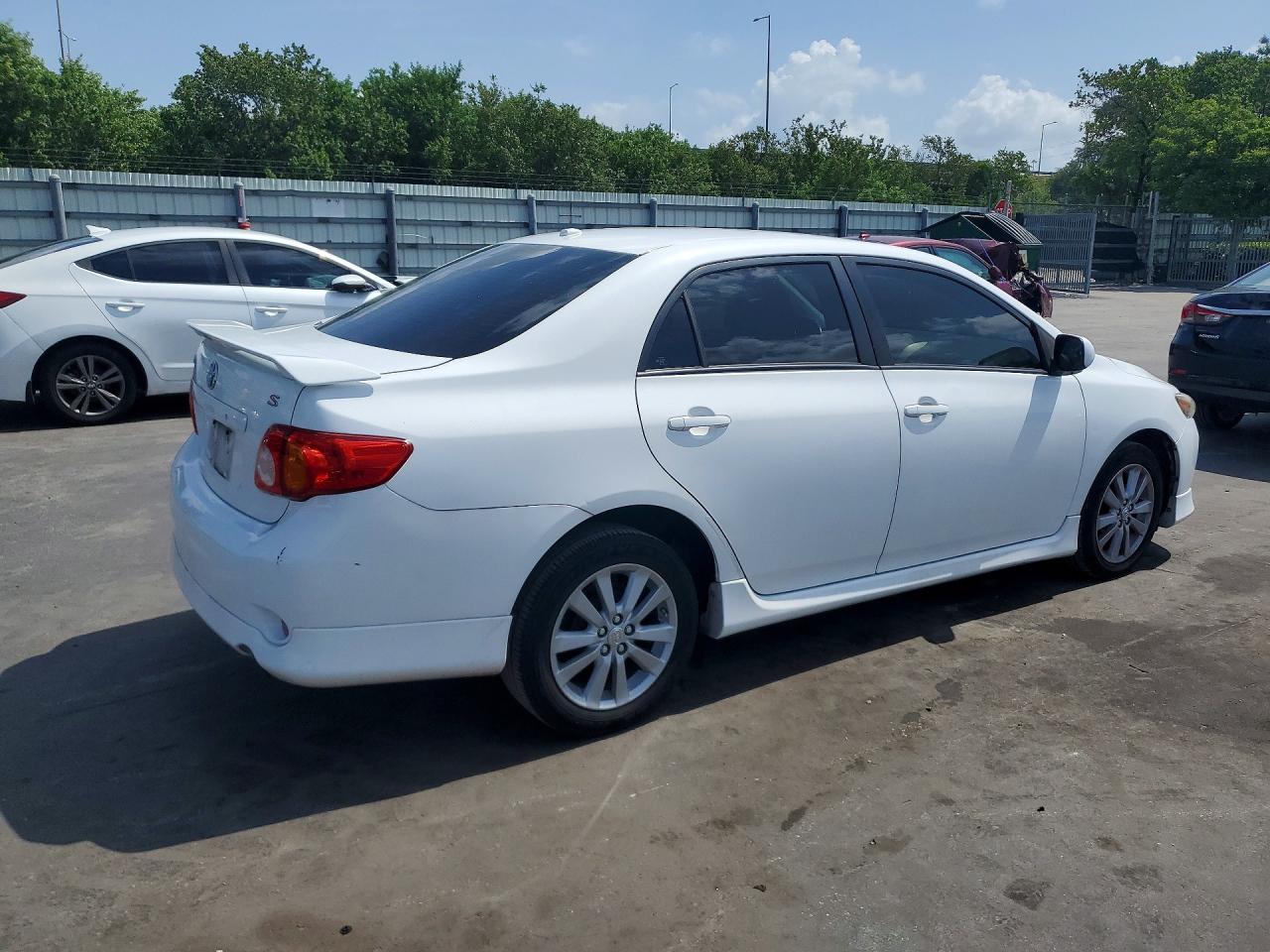 2010 Toyota Corolla S White vin: 2T1BU4EE5AC264427