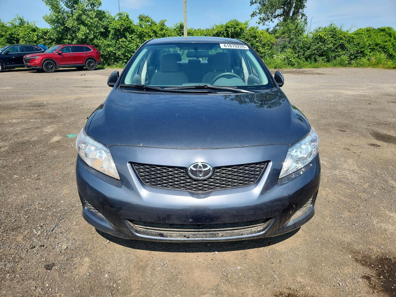 2010 Toyota Corolla Base Gray vin: 2T1BU4EE5AC287271