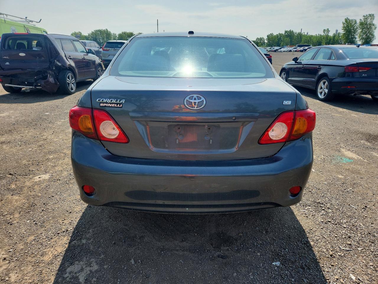 2010 Toyota Corolla Base Gray vin: 2T1BU4EE5AC287271