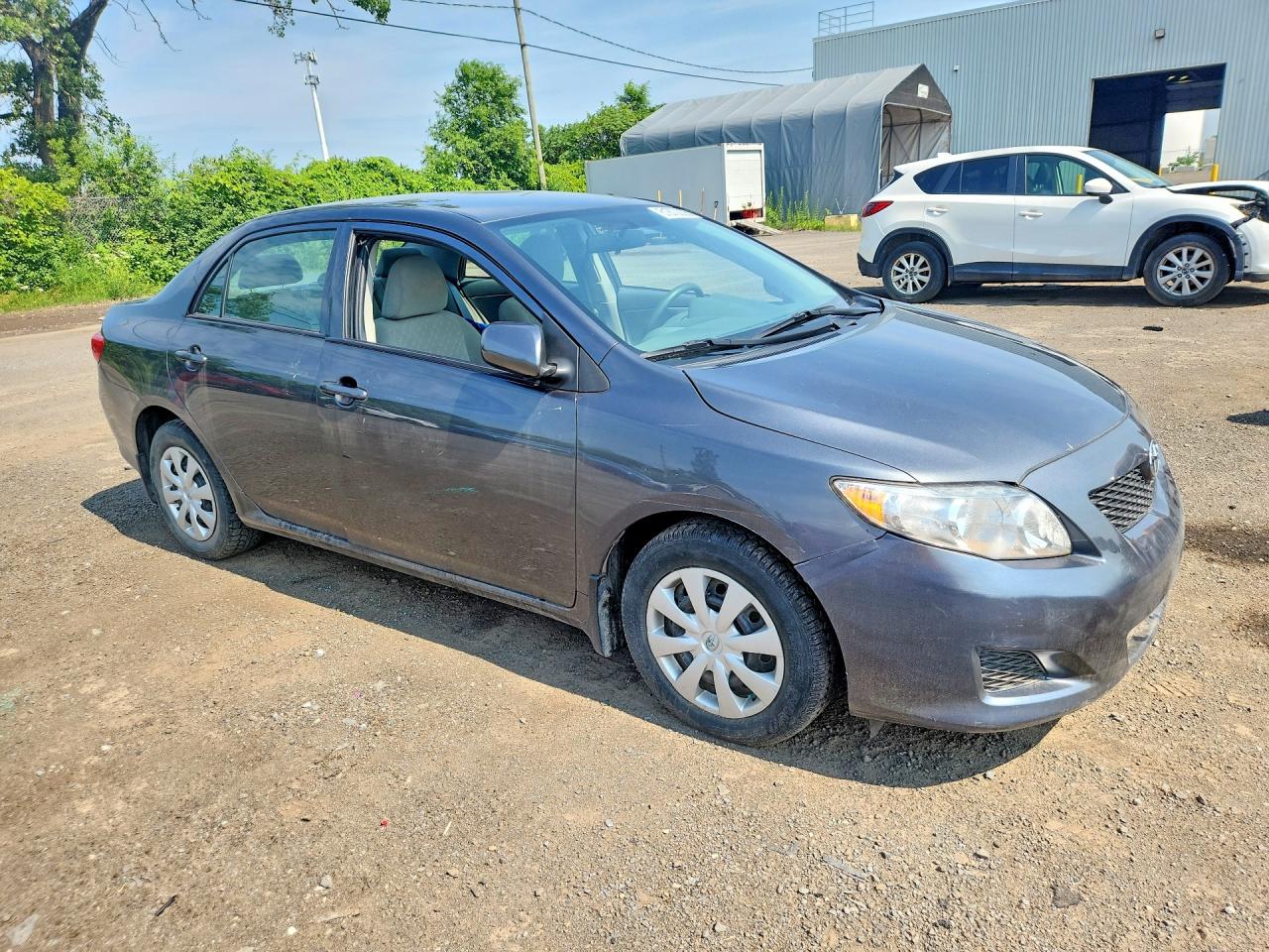 2010 Toyota Corolla Base Gray vin: 2T1BU4EE5AC287271