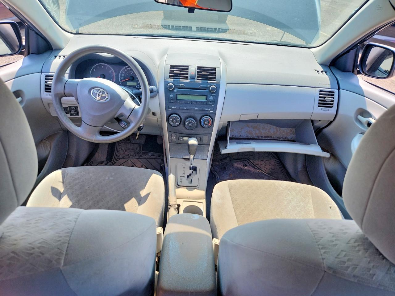 2010 Toyota Corolla Base Gray vin: 2T1BU4EE5AC287271