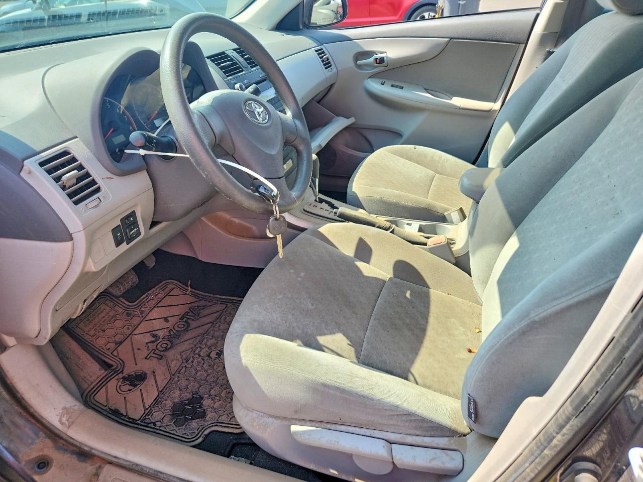 2010 Toyota Corolla Base Gray vin: 2T1BU4EE5AC287271