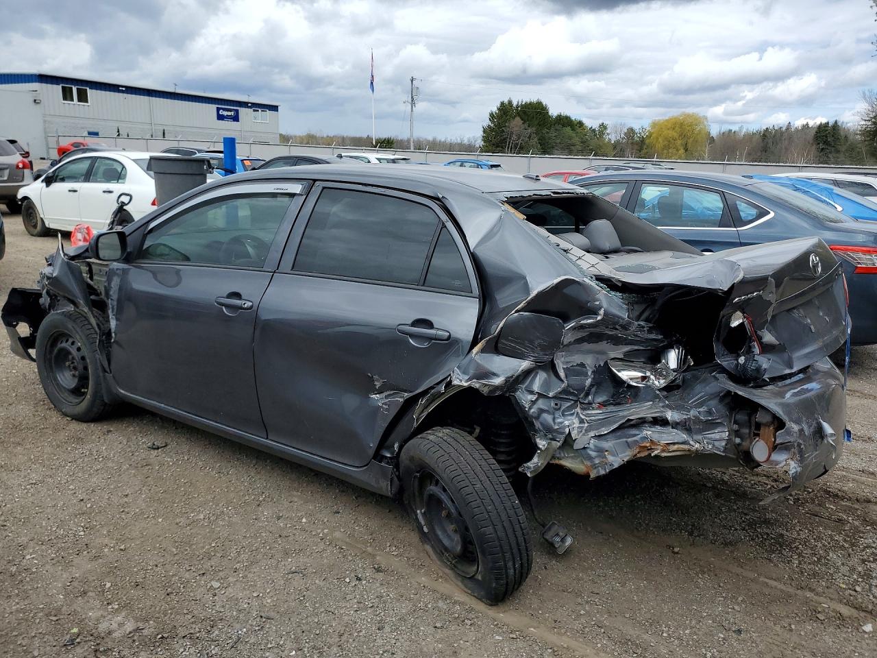 2010 Toyota Corolla Base Gray vin: 2T1BU4EE5AC288923