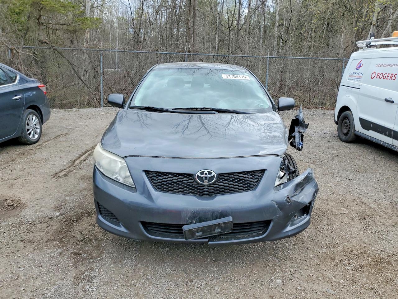 2010 Toyota Corolla Base Gray vin: 2T1BU4EE5AC288923