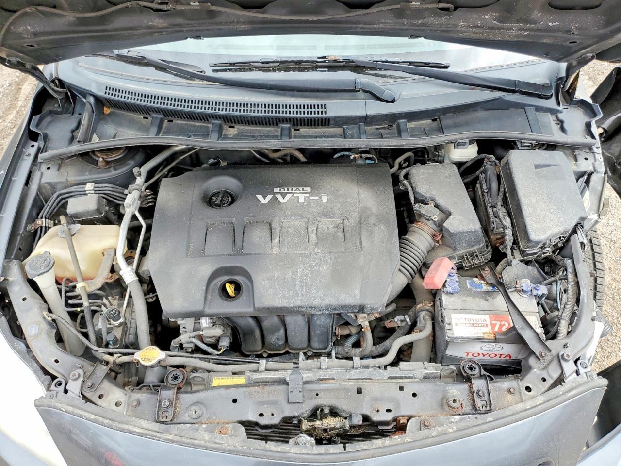 2010 Toyota Corolla Base Gray vin: 2T1BU4EE5AC288923