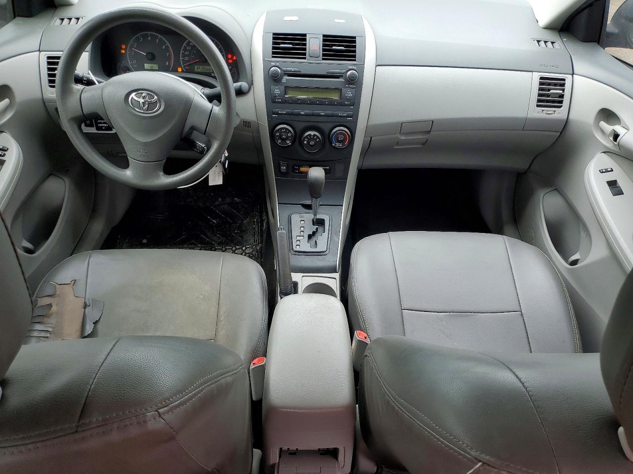 2010 Toyota Corolla Base Gray vin: 2T1BU4EE5AC288923