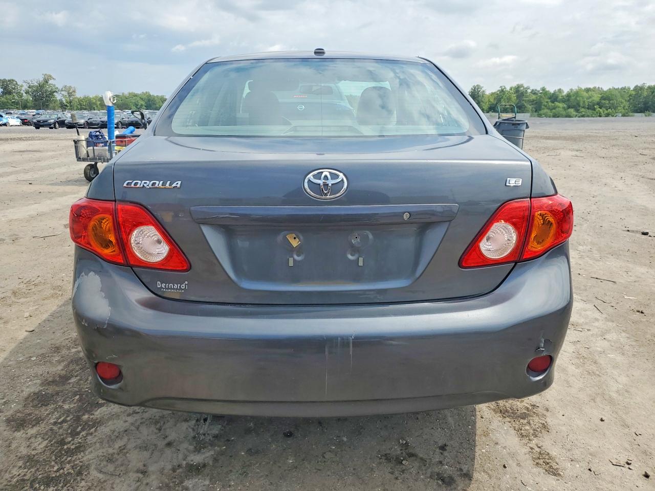 2010 Toyota Corolla Le Gray vin: 2T1BU4EE5AC316946