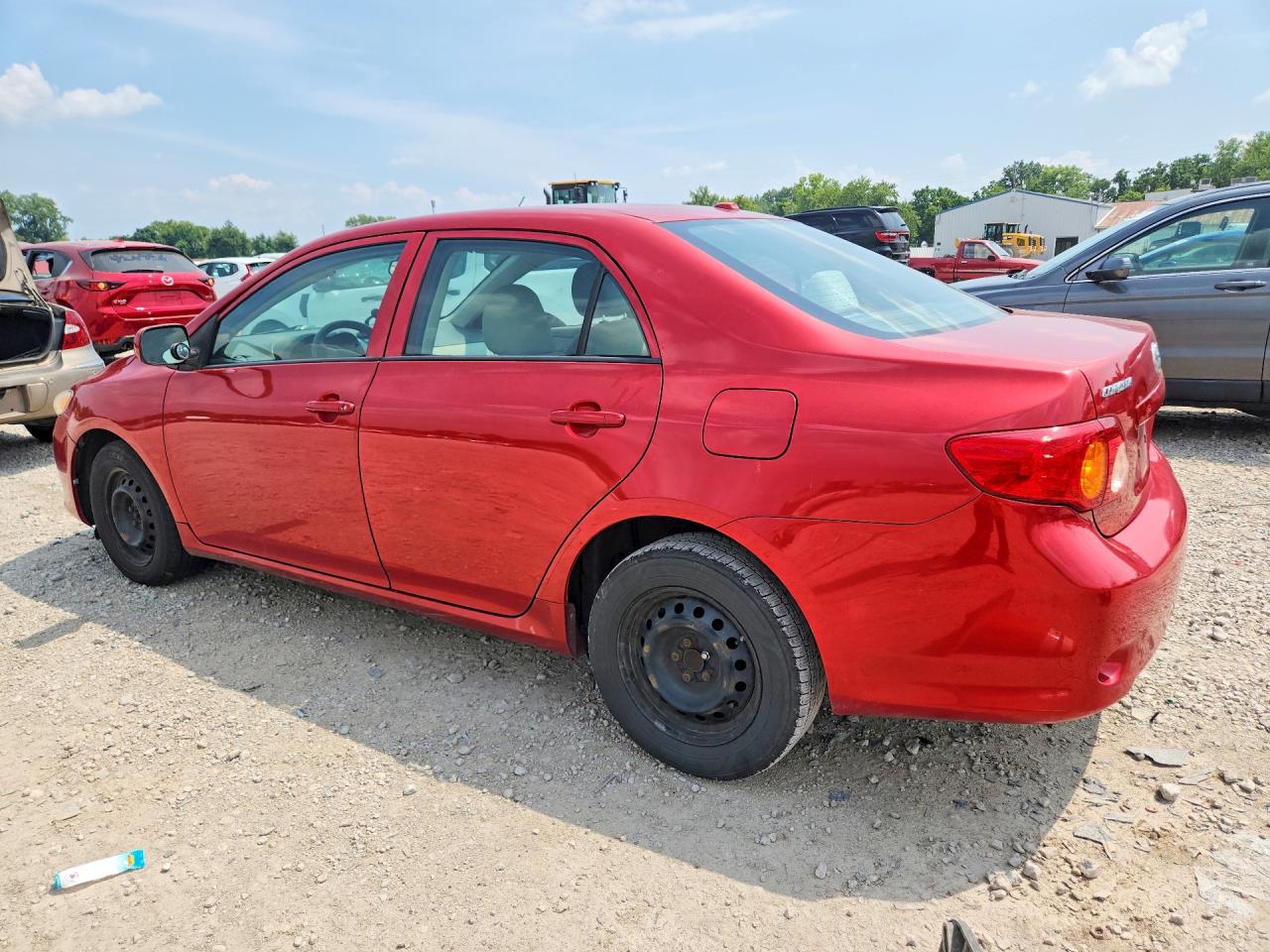 2010 Toyota Corolla Le Red vin: 2T1BU4EE5AC321063