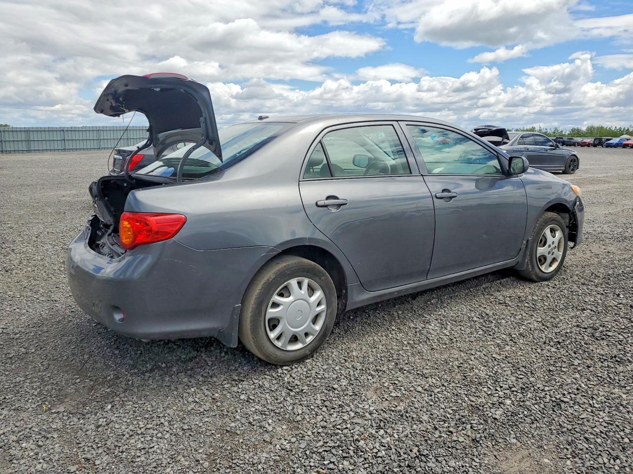 2010 Toyota Corolla Base Gray vin: 2T1BU4EE5AC361238
