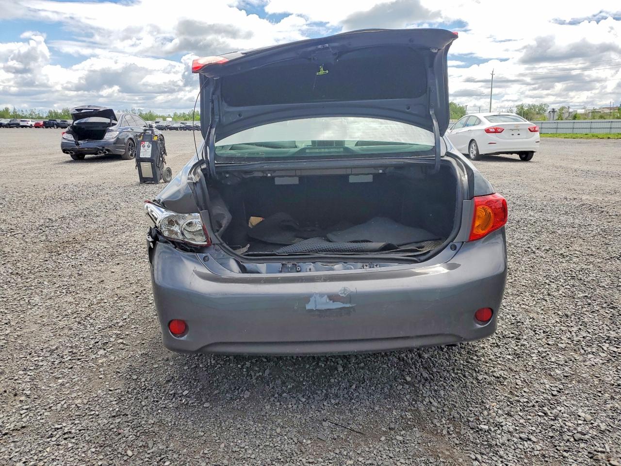2010 Toyota Corolla Base Gray vin: 2T1BU4EE5AC361238