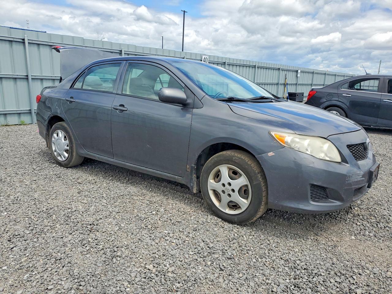 2010 Toyota Corolla Base Gray vin: 2T1BU4EE5AC361238