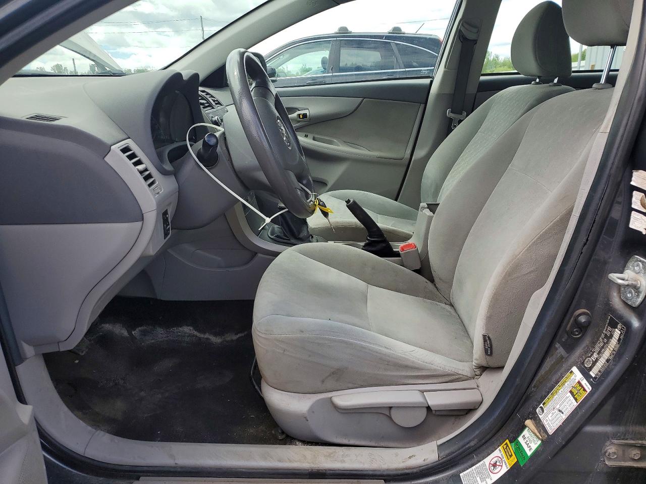 2010 Toyota Corolla Base Gray vin: 2T1BU4EE5AC361238