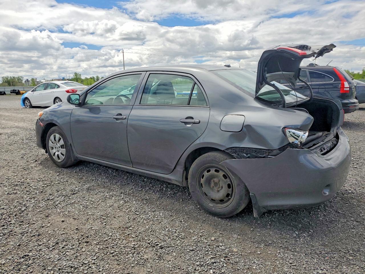 2010 Toyota Corolla Base Gray vin: 2T1BU4EE5AC361238