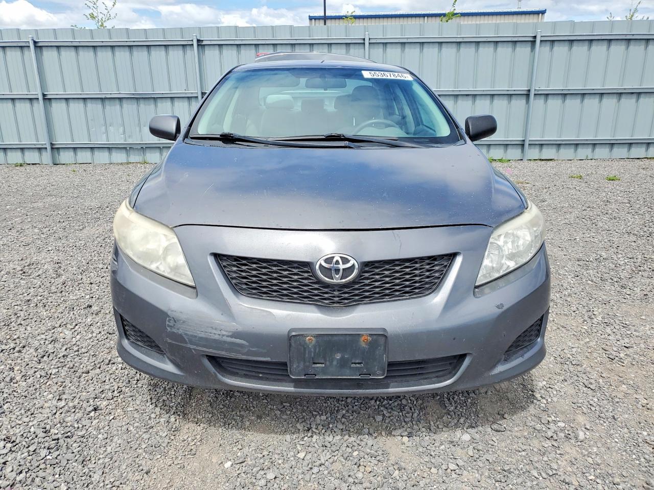 2010 Toyota Corolla Base Gray vin: 2T1BU4EE5AC361238