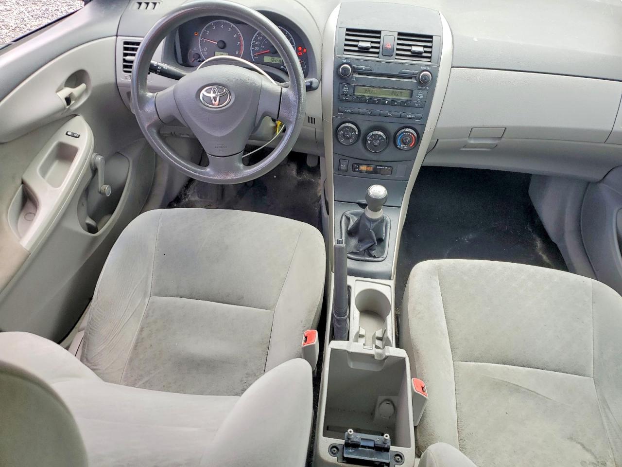 2010 Toyota Corolla Base Gray vin: 2T1BU4EE5AC361238