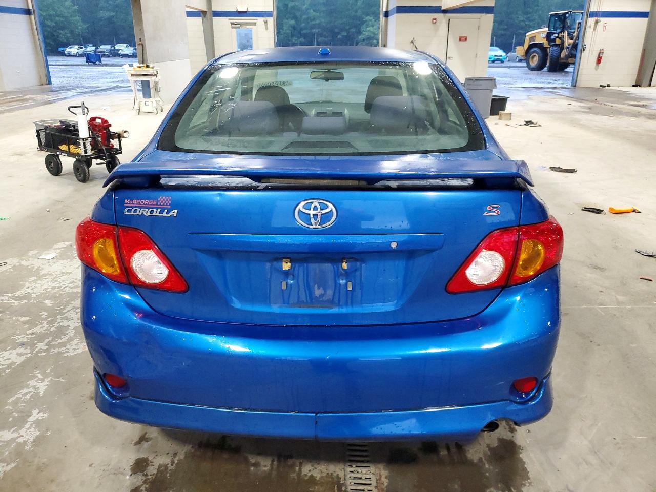 2010 Toyota Corolla S Blue vin: 2T1BU4EE5AC392067