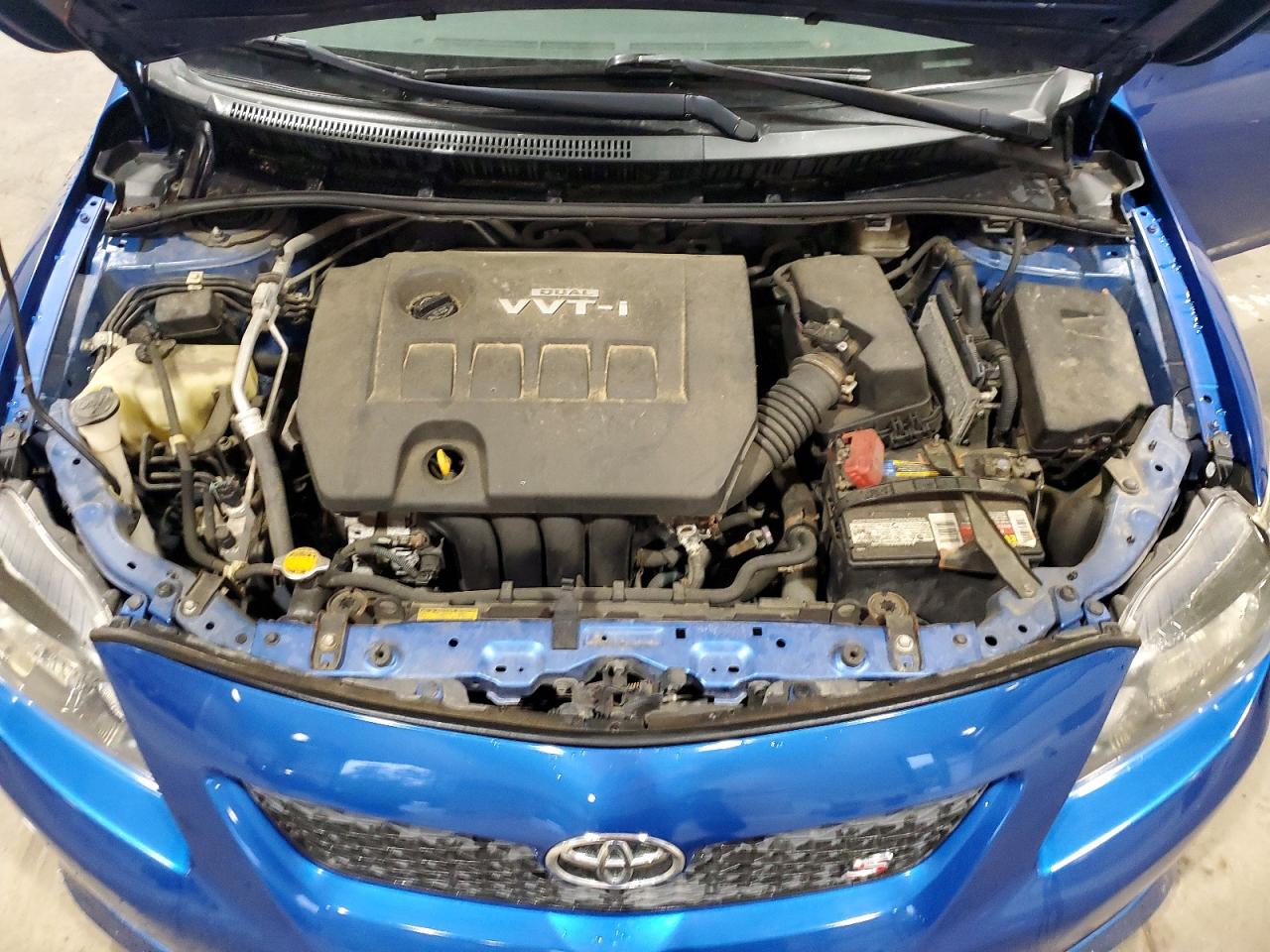 2010 Toyota Corolla S Blue vin: 2T1BU4EE5AC392067