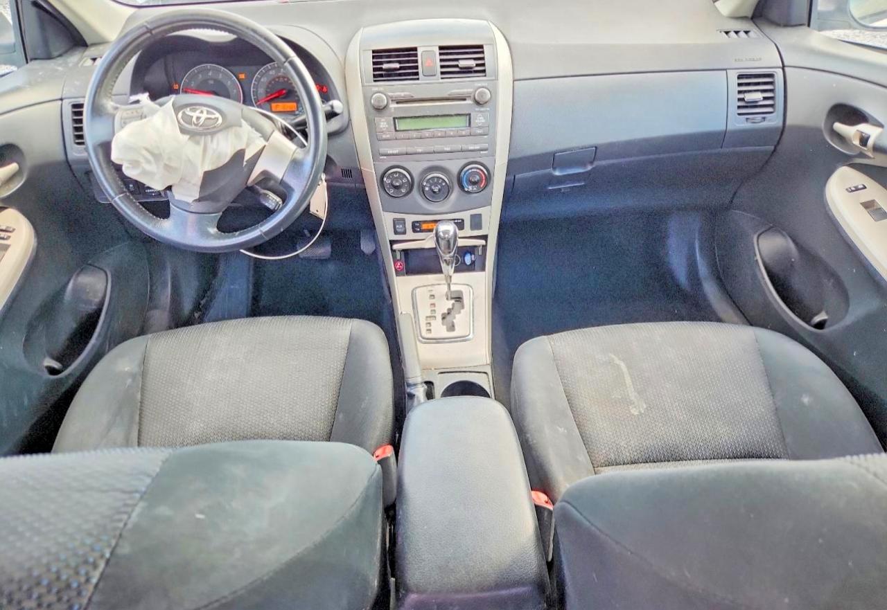 2010 Toyota Corolla S White vin: 2T1BU4EE5AC406050